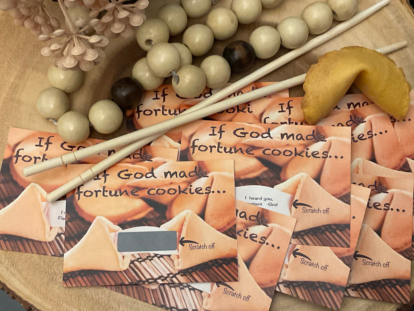 Dozen "Fortune Cookies From God" Cards